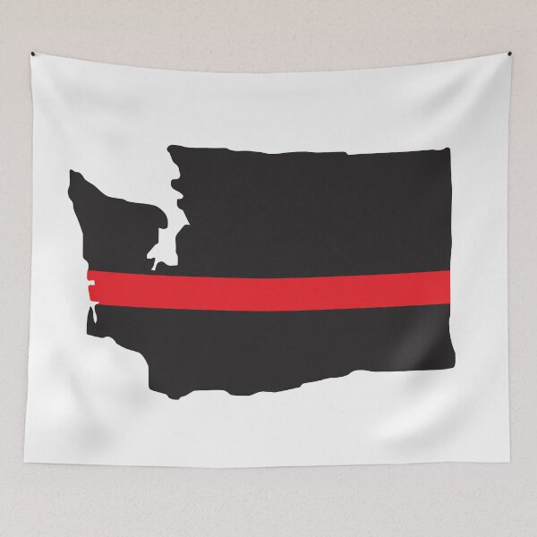 Item preview, Washington Thin Red Line designed and sold by P45Designs.