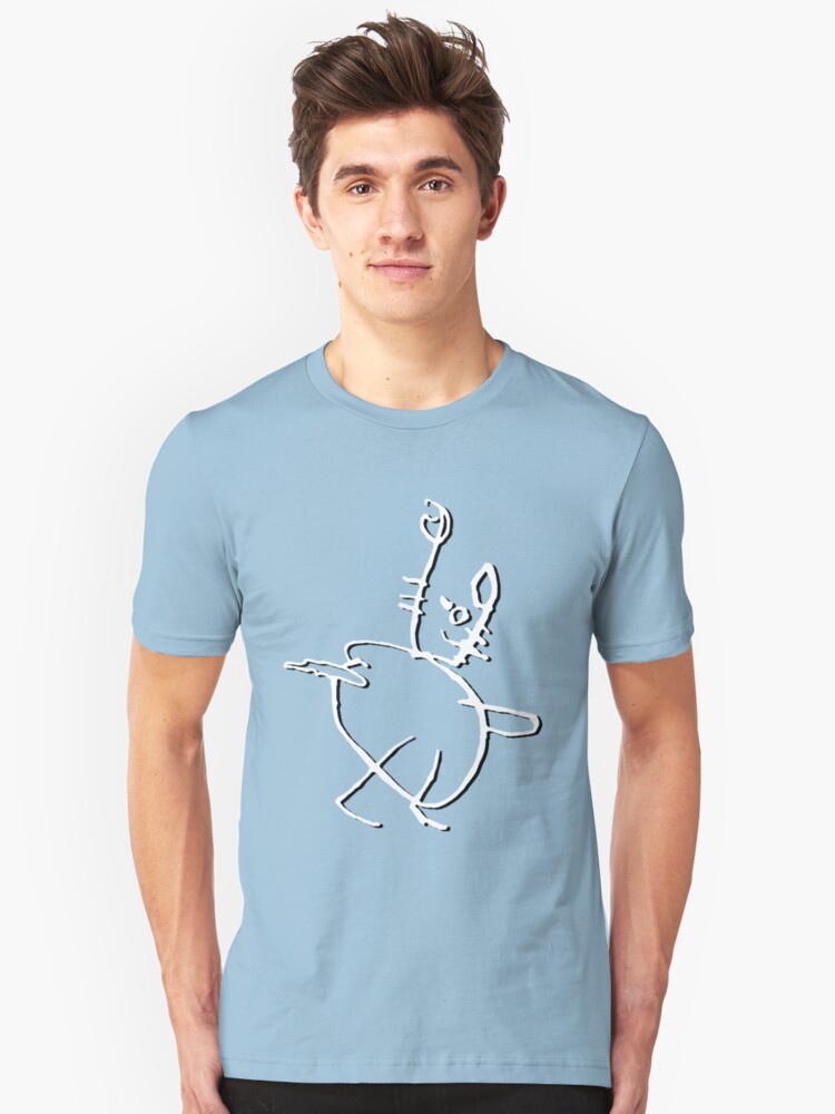Alternate view of Cat shadow Slim Fit T-Shirt