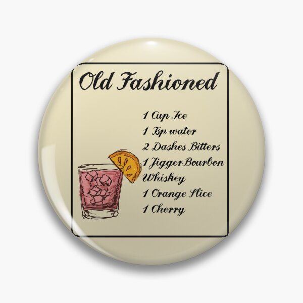 Item preview, Old Fashioned Recipe designed and sold by girlsgetgadgets.