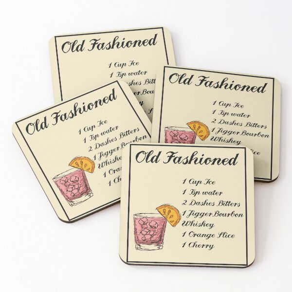 Item preview, Old Fashioned Recipe designed and sold by girlsgetgadgets.