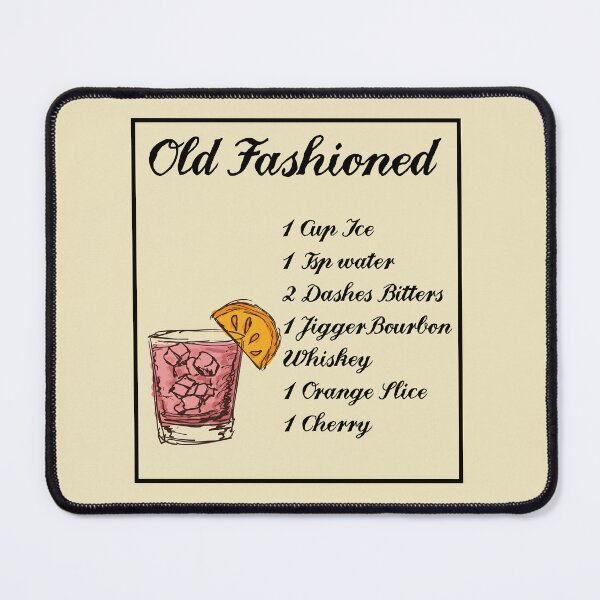 Item preview, Old Fashioned Recipe designed and sold by girlsgetgadgets.