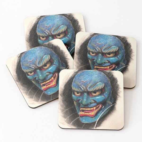 Item preview, Noh mask designed and sold by Fan art.