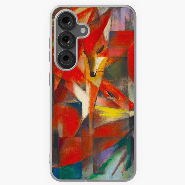 Aperçu de l'œuvre FRANZ MARC HD - Les renards Original Franz Marc Art Pai Print créée et vendue par gologodesigns.