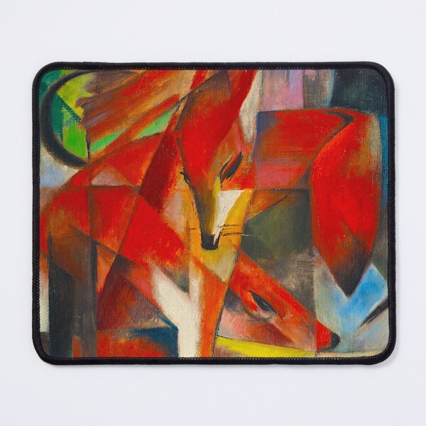 Item preview, FRANZ MARC HD - The Foxes designed and sold by Go Logo Designs.