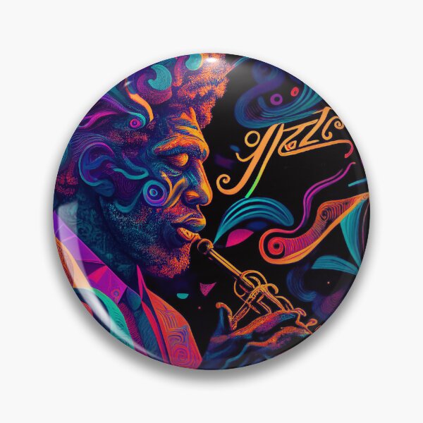 Item preview, JAZZ PLAYER PLAYING A TRUMPET Midjourney AI Artwork designed and sold by davidjulie.