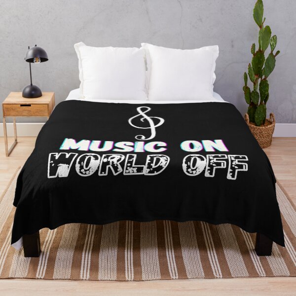 Item preview, Music On World Off DJs And Music Lovers designed and sold by alyedel.
