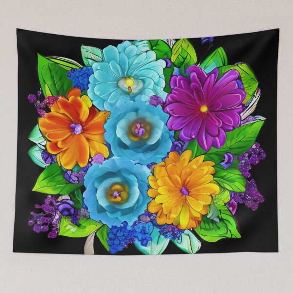 Item preview, Fantasy Flower Bouquet designed and sold by gramizzia.