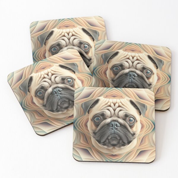 Item preview, Fractal Design of A Pug designed and sold by Daniel Leighton.