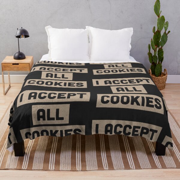 Item preview, I Accept All Cookies Foodie Internet Humor designed and sold by Creatively Torn.