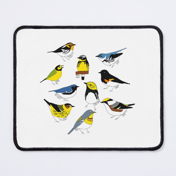 Item preview, Eastern Warblers designed and sold by Guillemotstudio.