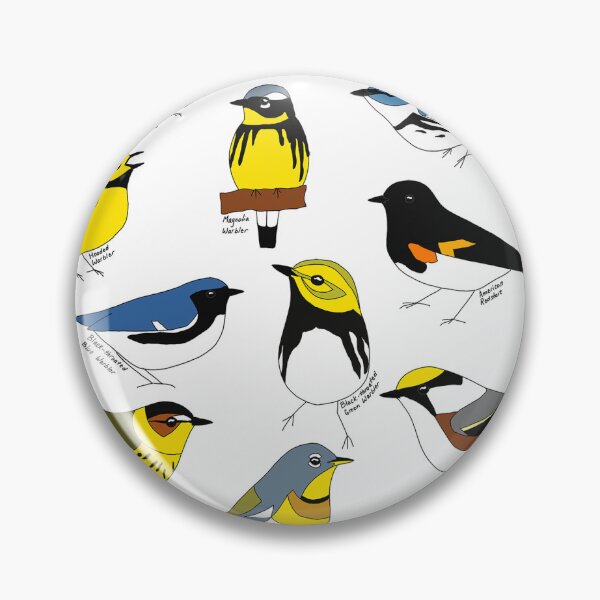 Item preview, Eastern Warblers designed and sold by Guillemotstudio.