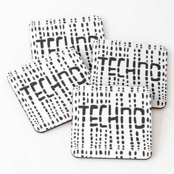 Item preview, Techno for Techno DJ, Raver designed and sold by badlydrawnbabe.