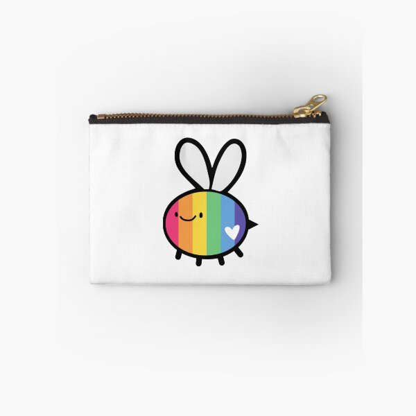 Item preview, Cute Happy Pride Bee designed and sold by littlecornershop.