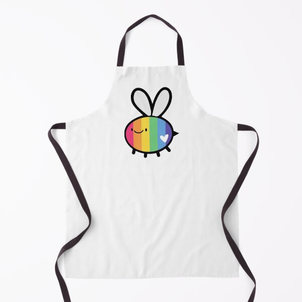 Item preview, Cute Happy Pride Bee designed and sold by littlecornershop.