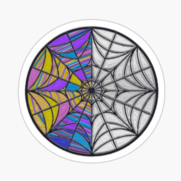 Wednesday Addams Embroidered Patch Window Sticker