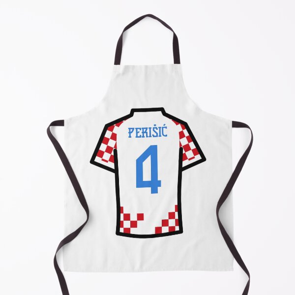 Item preview, Perisic #4 CRO Red White Blue 22 Football Jersey designed and sold by Millustgfx.