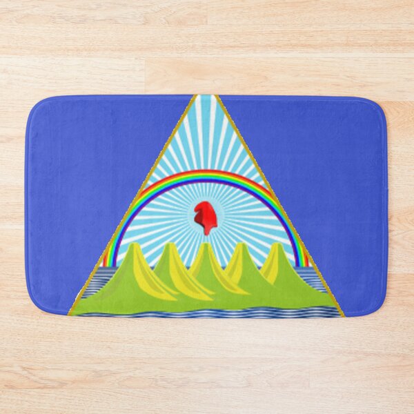 Item preview, Vintage Map Flag of Nicaragua (1903) designed and sold by CuteHigh01.