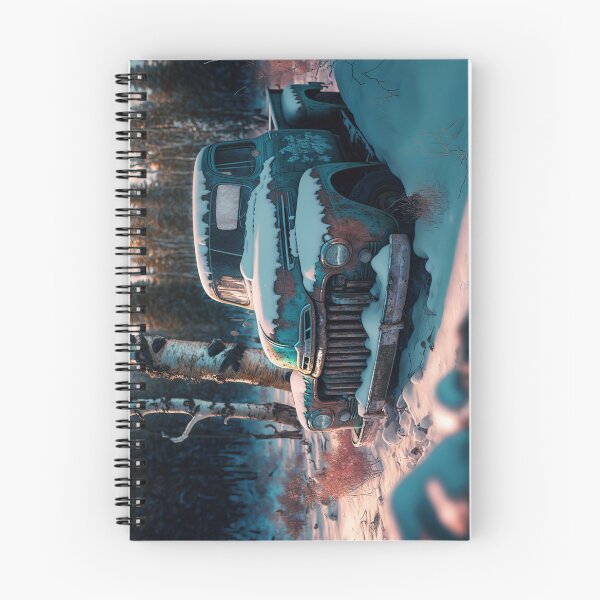 Item preview, Winter Pickup Truck #11, a perfect gift for all American Hot Rod fans designed and sold by RodZnRoll.