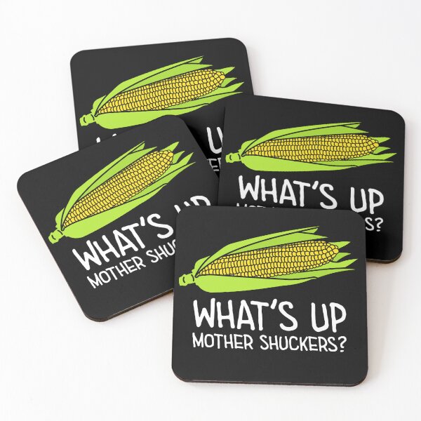 Item preview, What's Up Mother Shuckers Funny Corn Lover Cornhole Player  designed and sold by JessieJune.