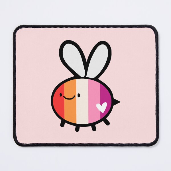 Item preview, Cute Happy Lesbian Bee designed and sold by littlecornershop.
