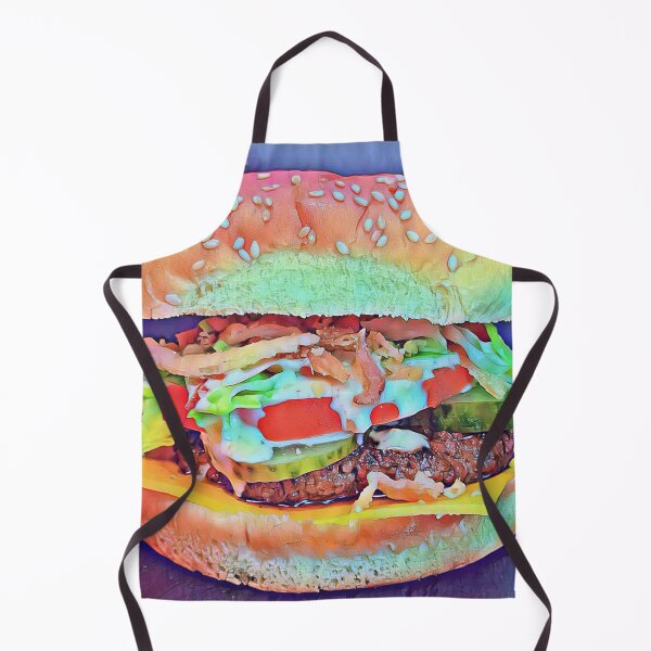 Aperçu de l'œuvre Technicolor Cheeseburger créée et vendue par Hamilton is Beautiful.
