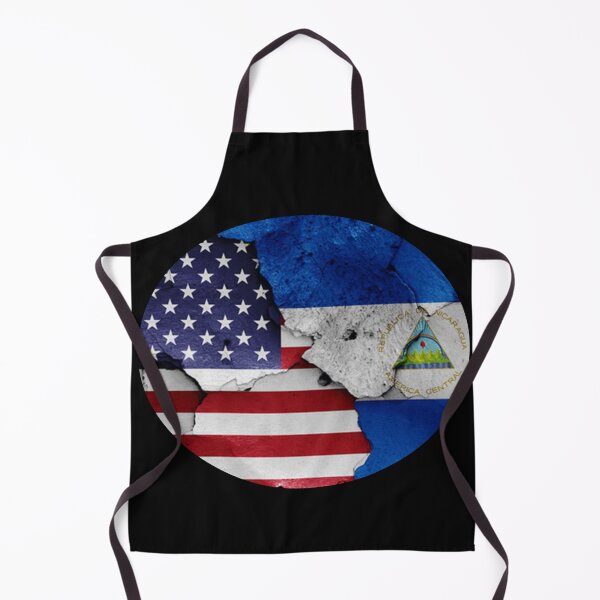 Item preview, Vintage Map Flag of Nicaragua And USA 1903 designed and sold by CuteHigh01.