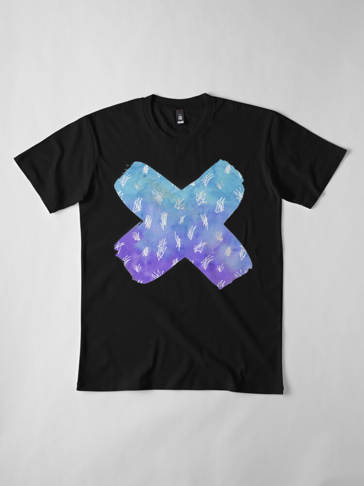 Alternate view of Watercolour X Premium T-Shirt