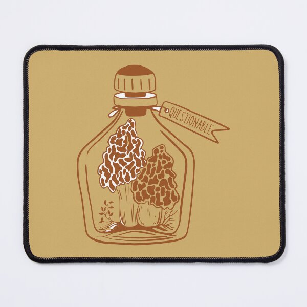 Item preview, Questionable Morels in Jar Amature Mycologist Mushrooms Fungi Morals designed and sold by Danielle Slade.