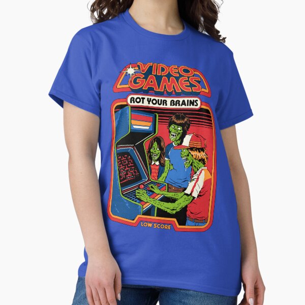 Item preview, Video Games Rot Your Brains designed and sold by Steven Rhodes.