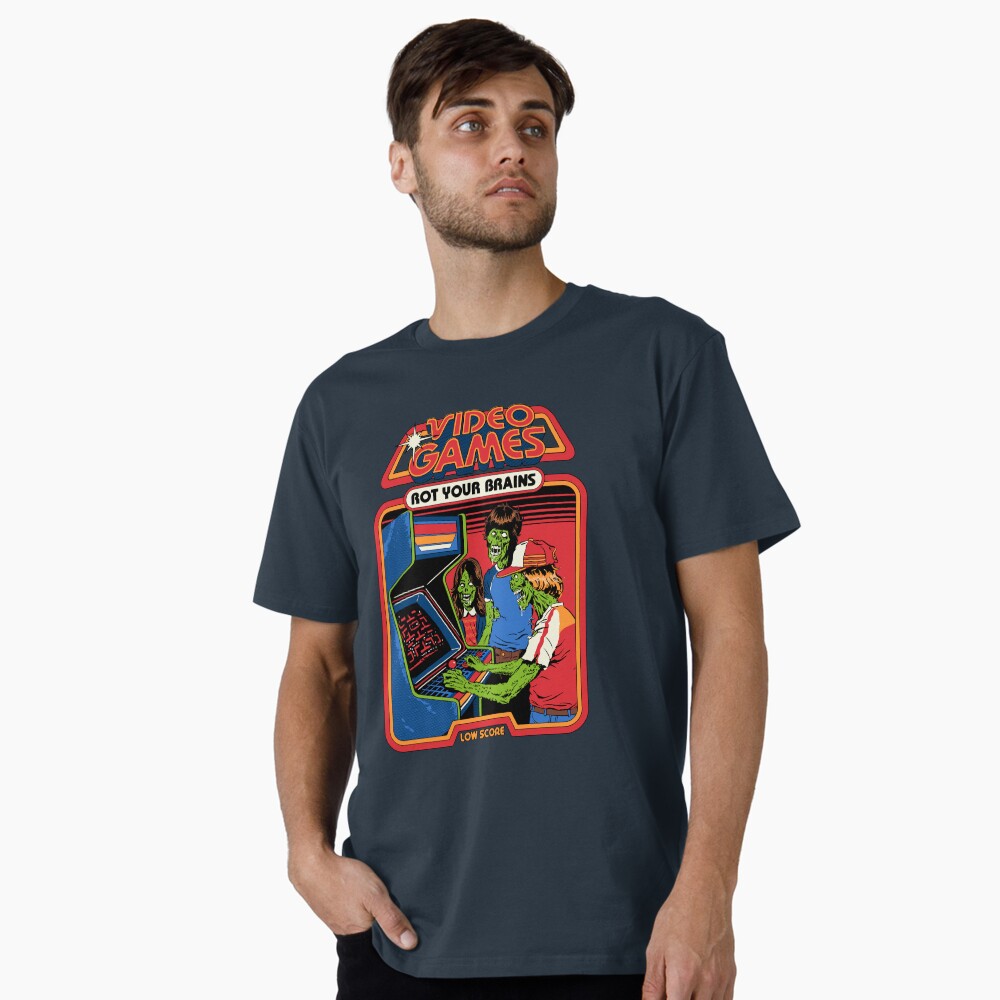 Vista previa del artículo con la obra «Camiseta premium», diseñado y vendido por stevenrhodes.