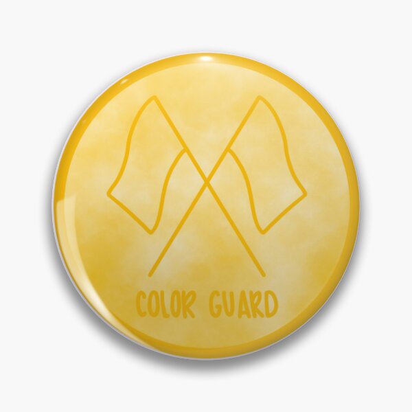 Item preview, Yellow Color Guard Circle designed and sold by Brooke Noble.