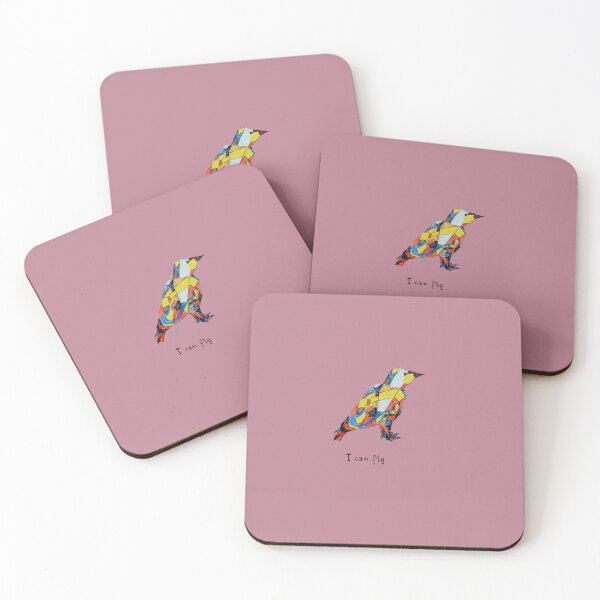 Item preview,  I can fly, pink designed and sold by Ojtstudio.