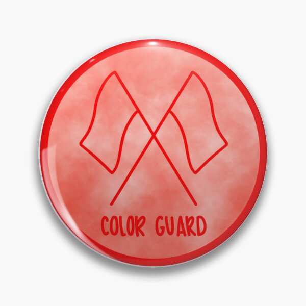 Item preview, Red Color Guard Circle designed and sold by Brooke Noble.