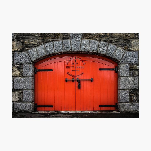 Item preview, Glenfarclas Warehouse Door designed and sold by Wandering Spirits Global.