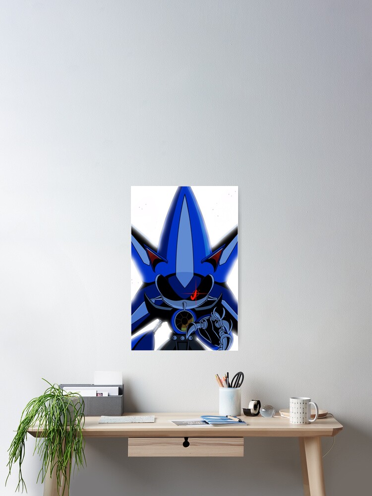 Neo Metal Sonic Poster for Sale by MobianMonster