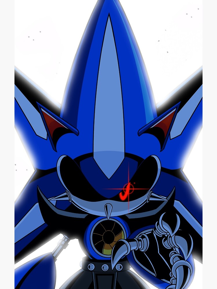 Neo Metal Sonic (Prints and Stickers) Art Print for Sale by