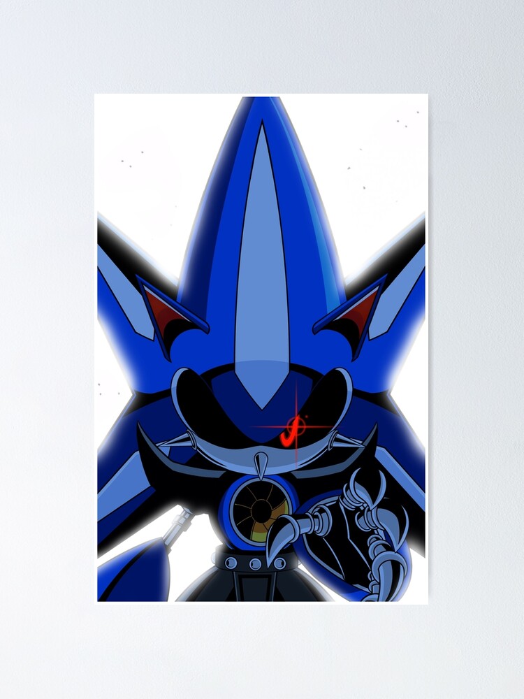 Neo Metal Sonic Poster for Sale by MobianMonster