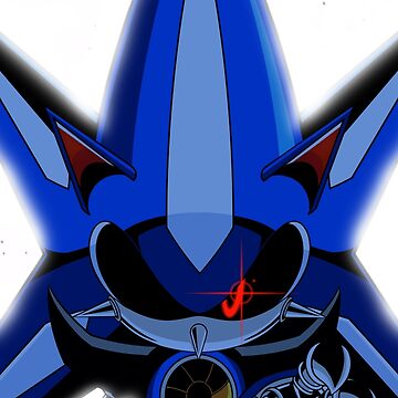 neo metal sonic art Premium Matte Vertical Poster sold by Sylheti