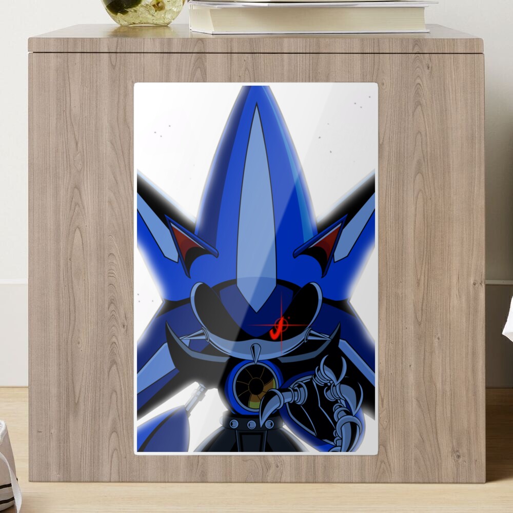 Neo Metal Sonic Art Board Print for Sale by MobianMonster