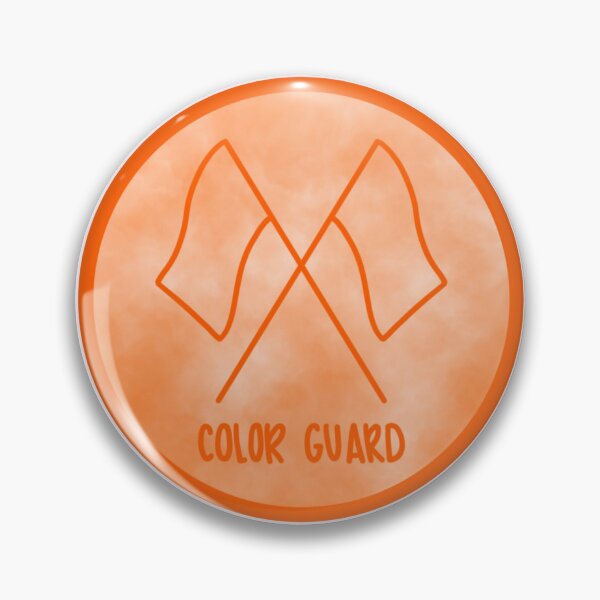 Aperçu de l'œuvre Cercle de garde de couleur orange créée et vendue par Brooke Noble.