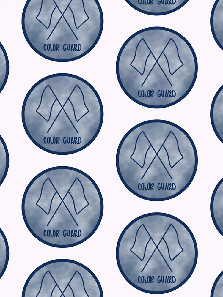 Thumbnail 4 of 4, iPhone Case, Navy Color Guard Circle designed and sold by Brooke Noble.