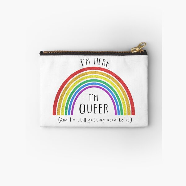 Item preview, Here, Queer...And Still Getting Used To It designed and sold by AmandaRoseArts.