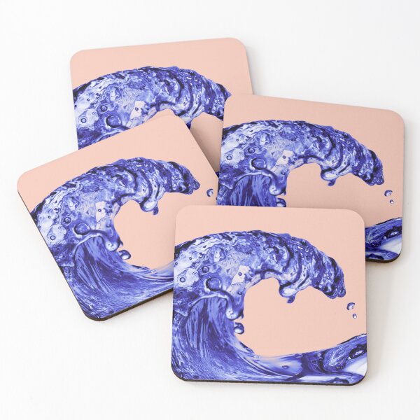 Item preview, Blue Wave Crashing Ocean Lake designed and sold by ChristinasMess.