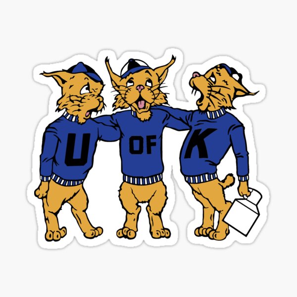 "University of Kentucky Vintage Wildcats" Sticker for Sale by missavaw