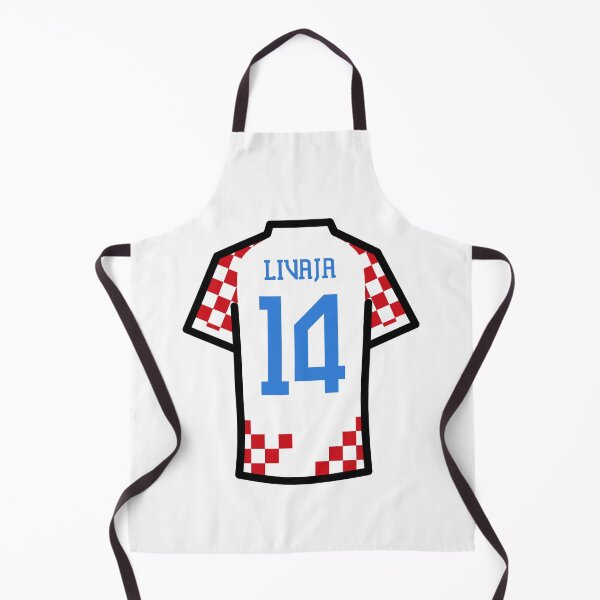 Item preview, Livaja #14 CRO Red White Blue 22 Football Jersey designed and sold by Millustgfx.