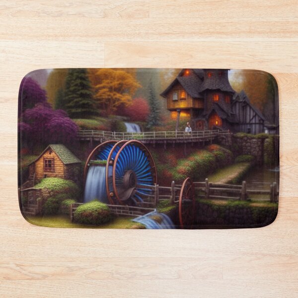 Item preview, Pleasant Watermill  designed and sold by PaigeCompositor.