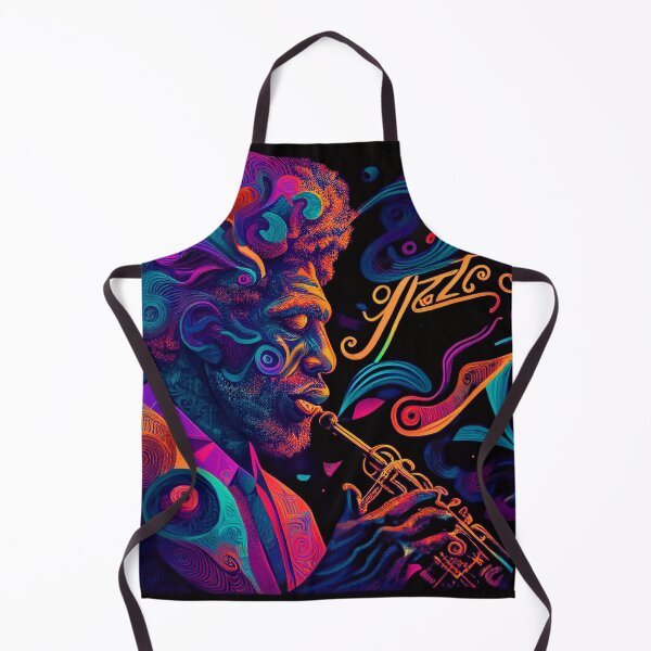 Item preview, JAZZ PLAYER PLAYING A TRUMPET Midjourney AI Artwork designed and sold by davidjulie.