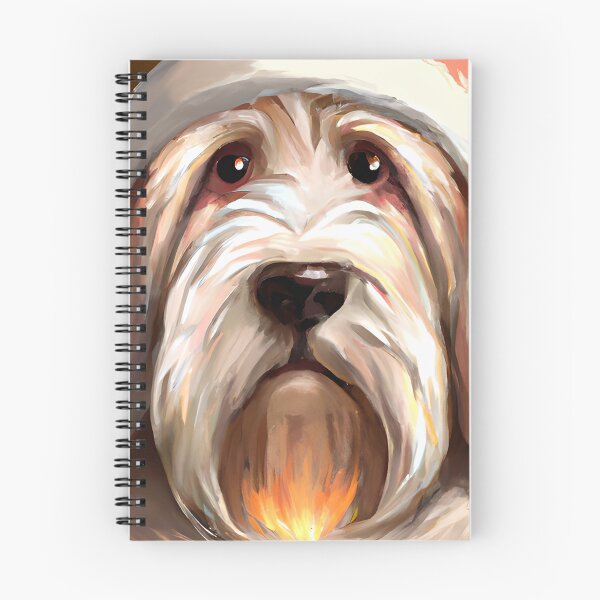 Item preview, Christmas Grand Basset Griffon Vendeen Wearing A Hat designed and sold by ZenEverAI.