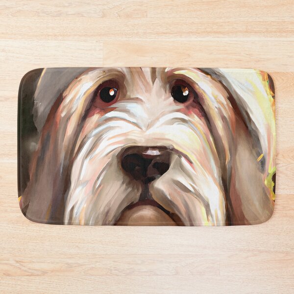 Item preview, Christmas Grand Basset Griffon Vendeen Wearing A Hat designed and sold by ZenEverAI.