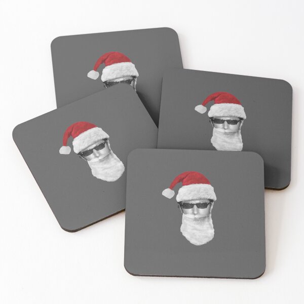 Item preview, Young Santa Jeff Goldblum - on Grey designed and sold by boltjesdesign.